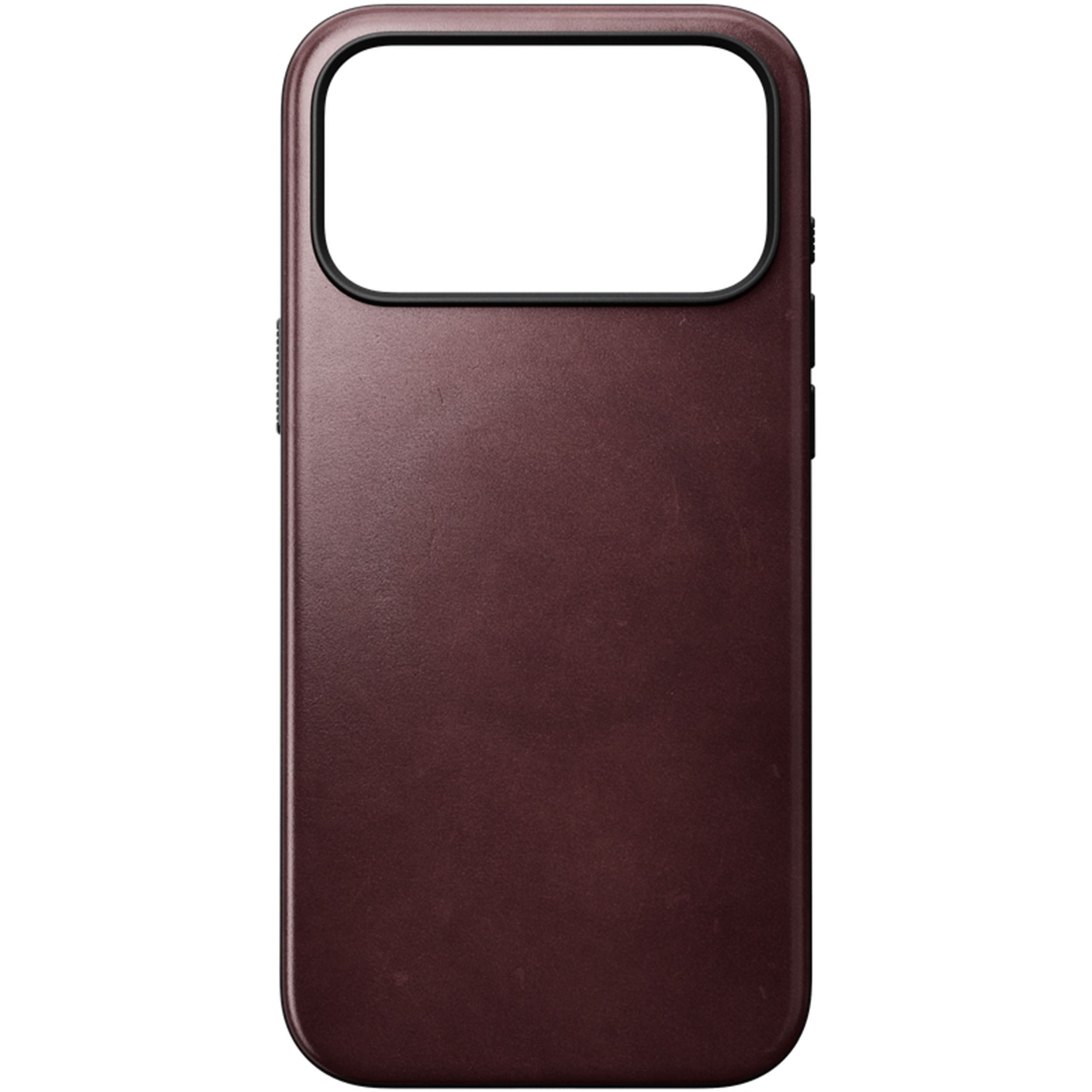 Ốp lưng Magnetic iPhone 18 Pro Max/ 17 Pro Max NOMAD Modern Leather Horween NM009124858 Màu Đỏ đô