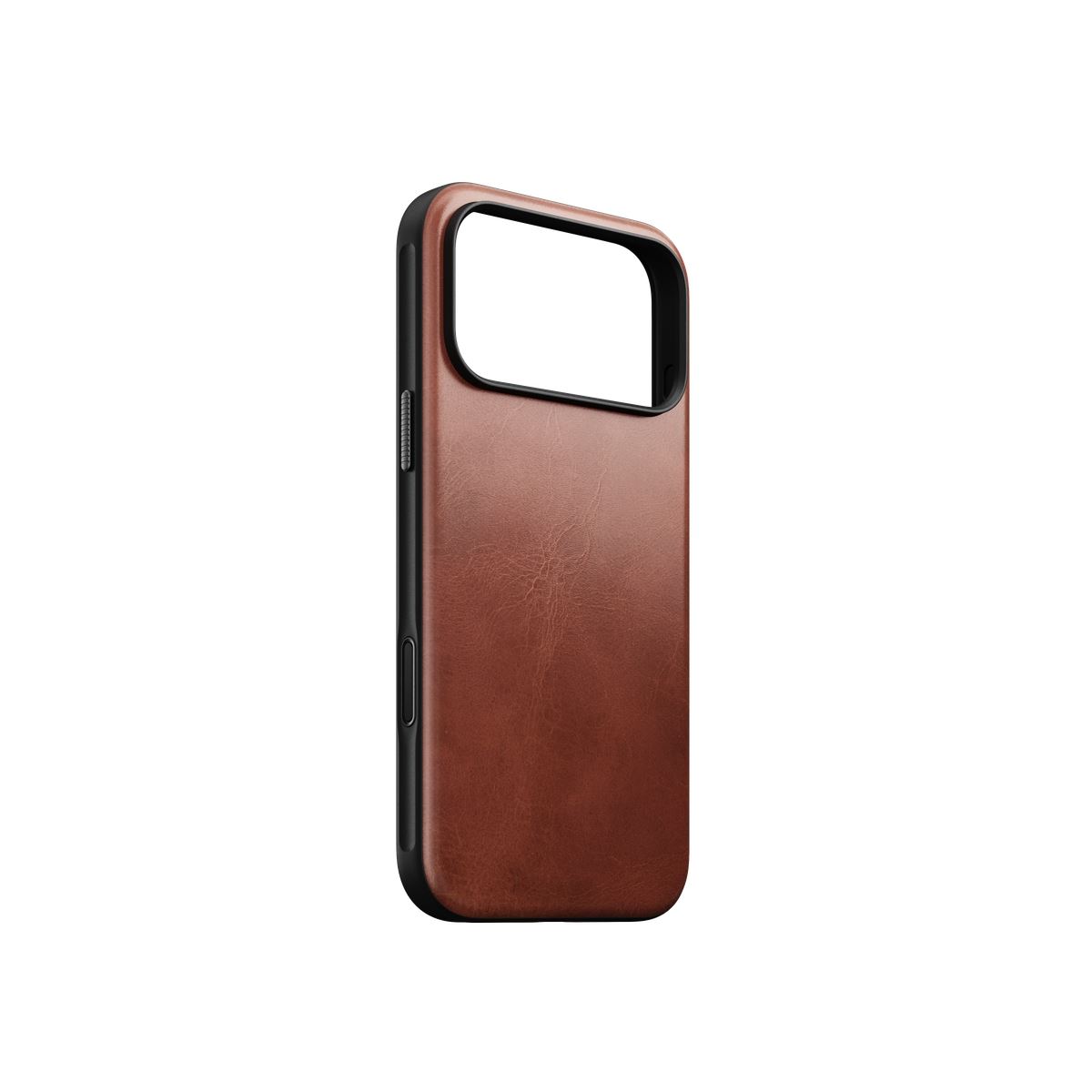 Ốp lưng Magnetic iPhone 18 Pro Max/ 17 Pro Max NOMAD Modern Leather Horween NM009124858 Màu Nâu đậm