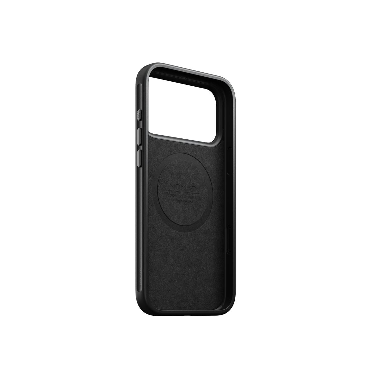 Ốp lưng Magnetic iPhone 18 Pro Max/ 17 Pro Max NOMAD Modern Leather Horween NM009124858 Màu Nâu đậm