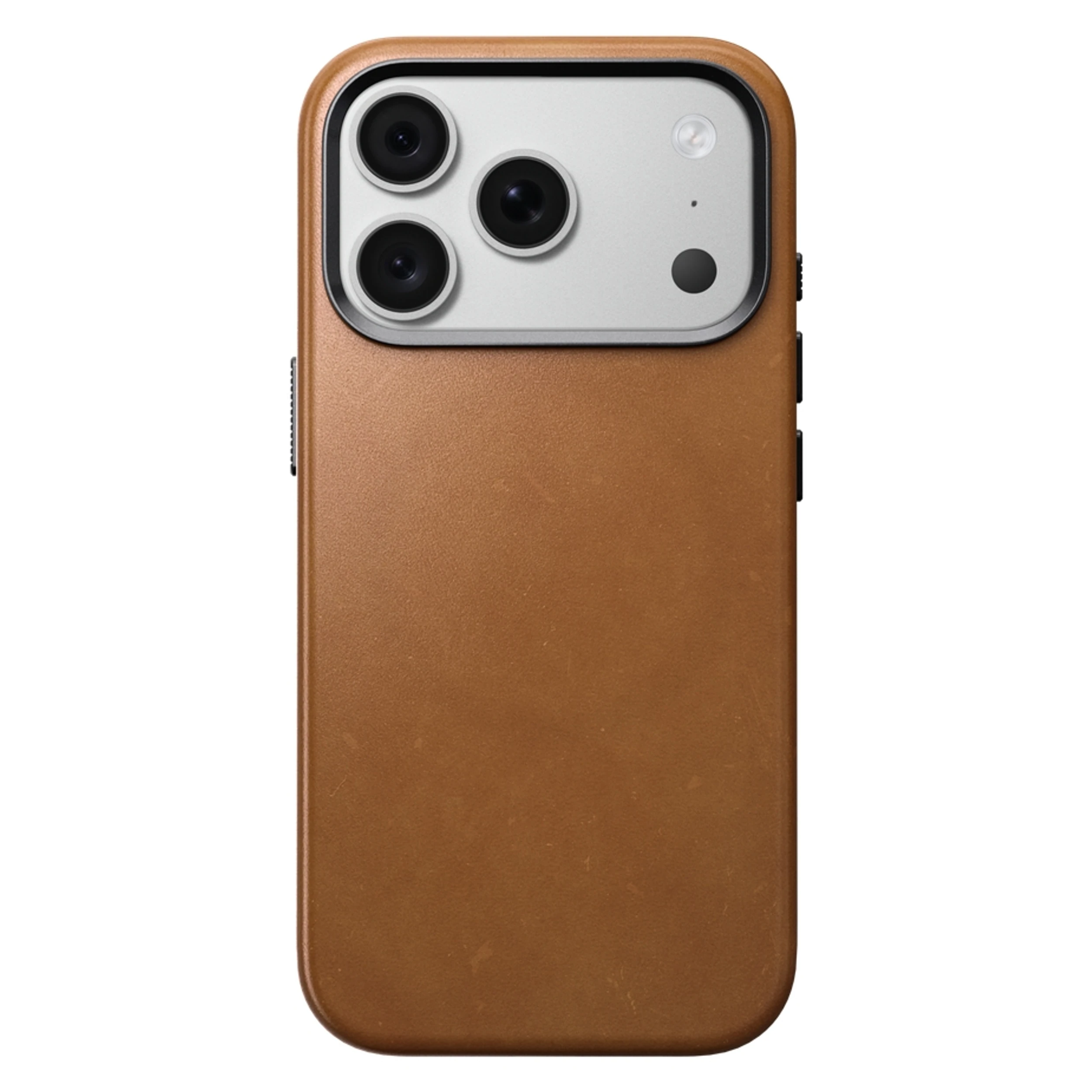 Ốp lưng Magnetic iPhone 18 Pro/ 17 Pro NOMAD Traditional Leather NM017910858 Màu Nâu nhạt