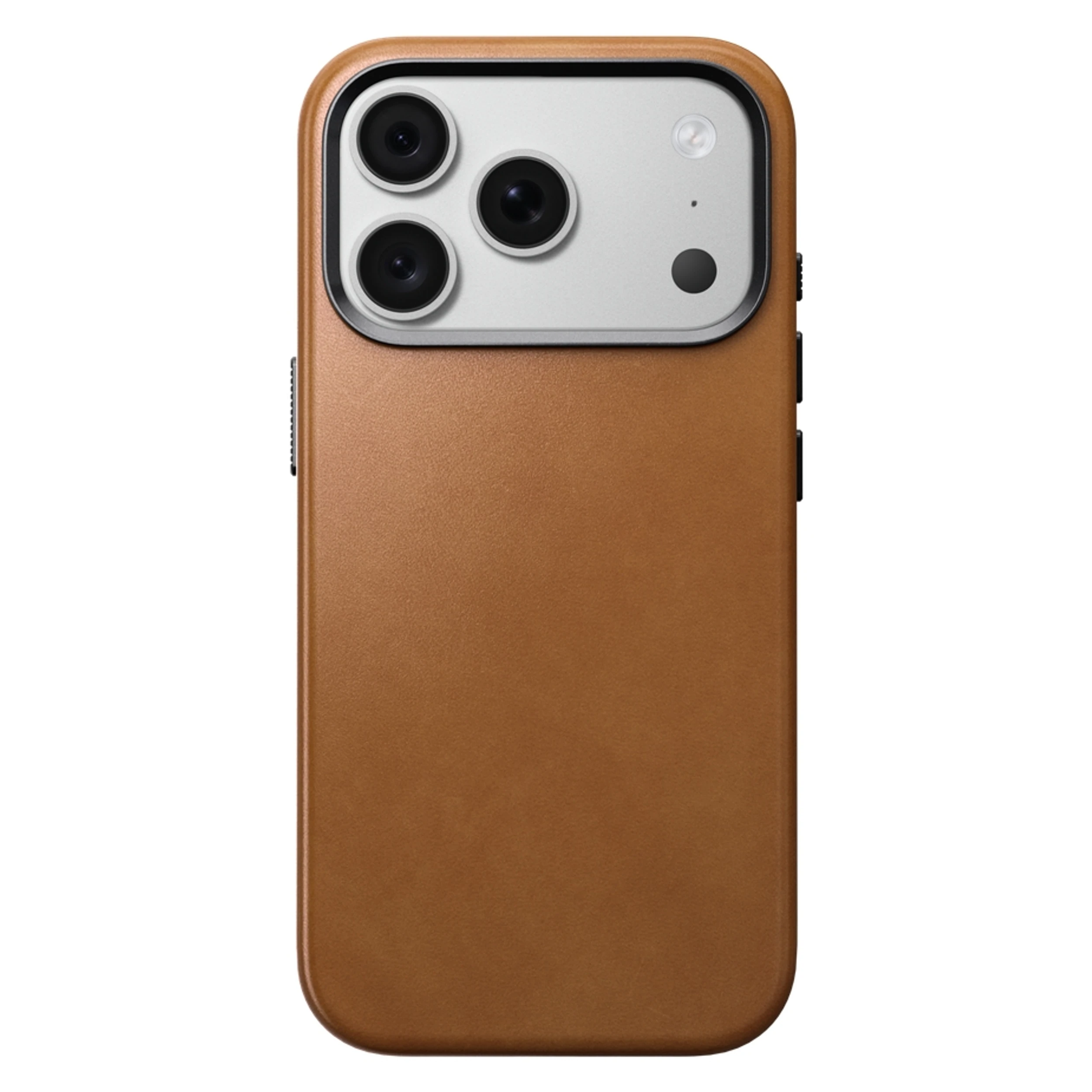 Ốp lưng Magnetic iPhone 18 Pro/ 17 Pro NOMAD Traditional Leather NM017910858 Màu Nâu nhạt