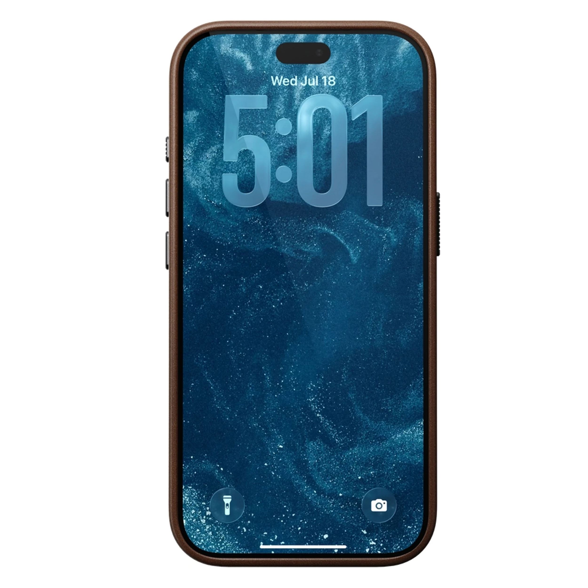 Ốp lưng Magnetic iPhone 18 Pro/ 17 Pro NOMAD Traditional Leather NM017910858 Màu Nâu đậm