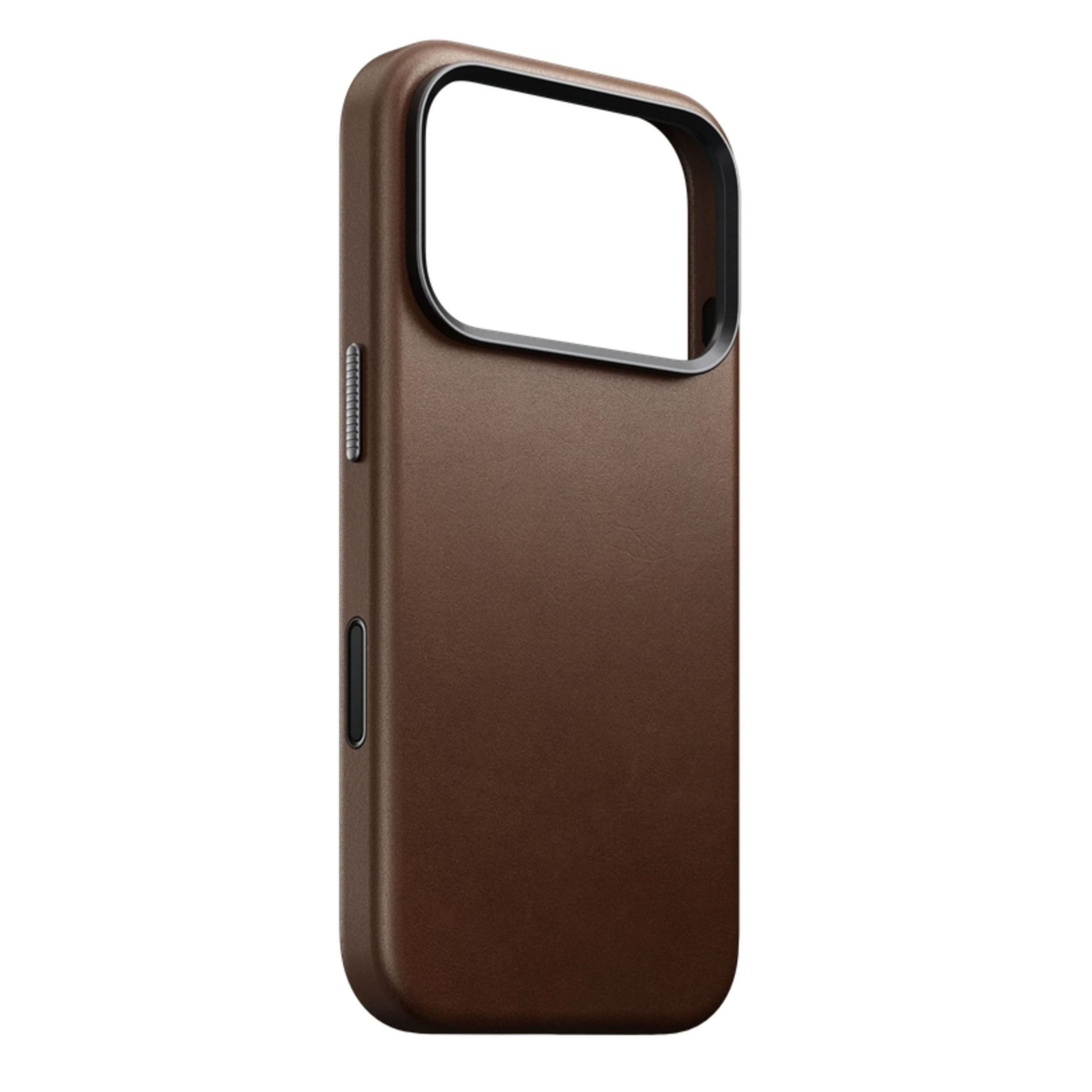 Ốp lưng Magnetic iPhone 18 Pro/ 17 Pro NOMAD Traditional Leather NM017910858 Màu Nâu đậm