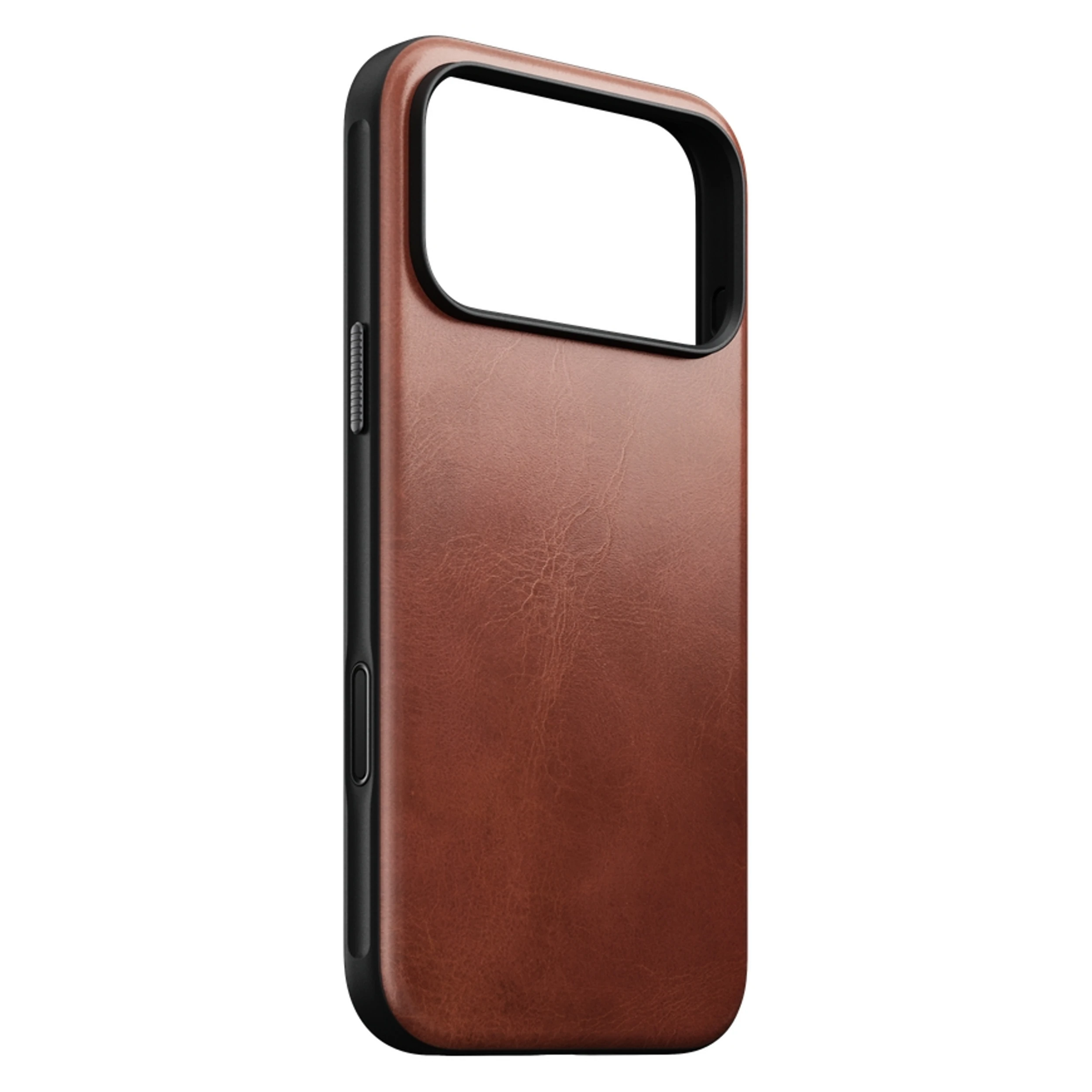 Ốp lưng Magnetic iPhone 18 Pro/ 17 Pro NOMAD Traditional Leather NM017910858 Màu Nâu Đỏ