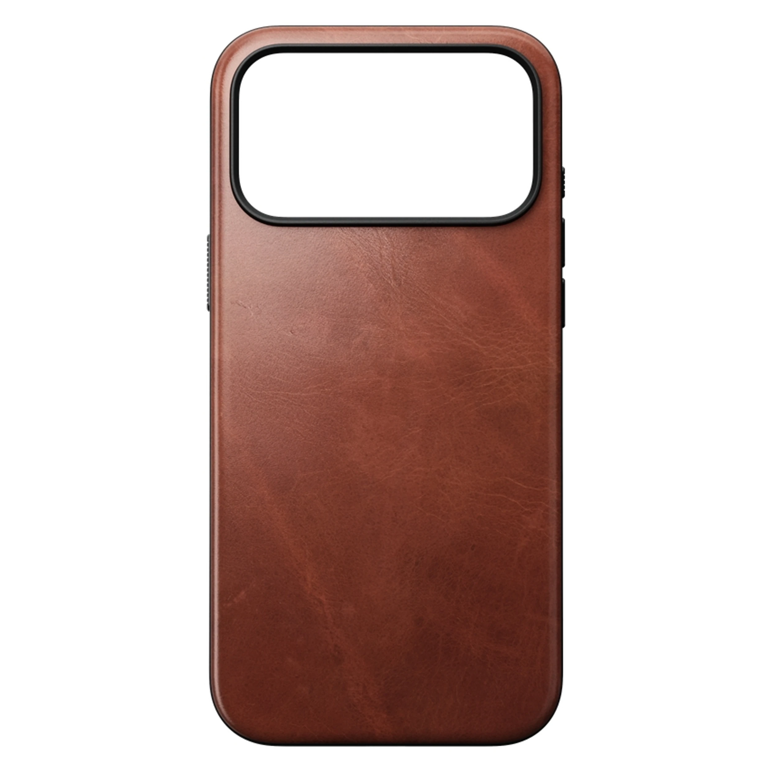 Ốp lưng Magnetic iPhone 18 Pro/ 17 Pro NOMAD Traditional Leather NM017910858 Màu Nâu Đỏ