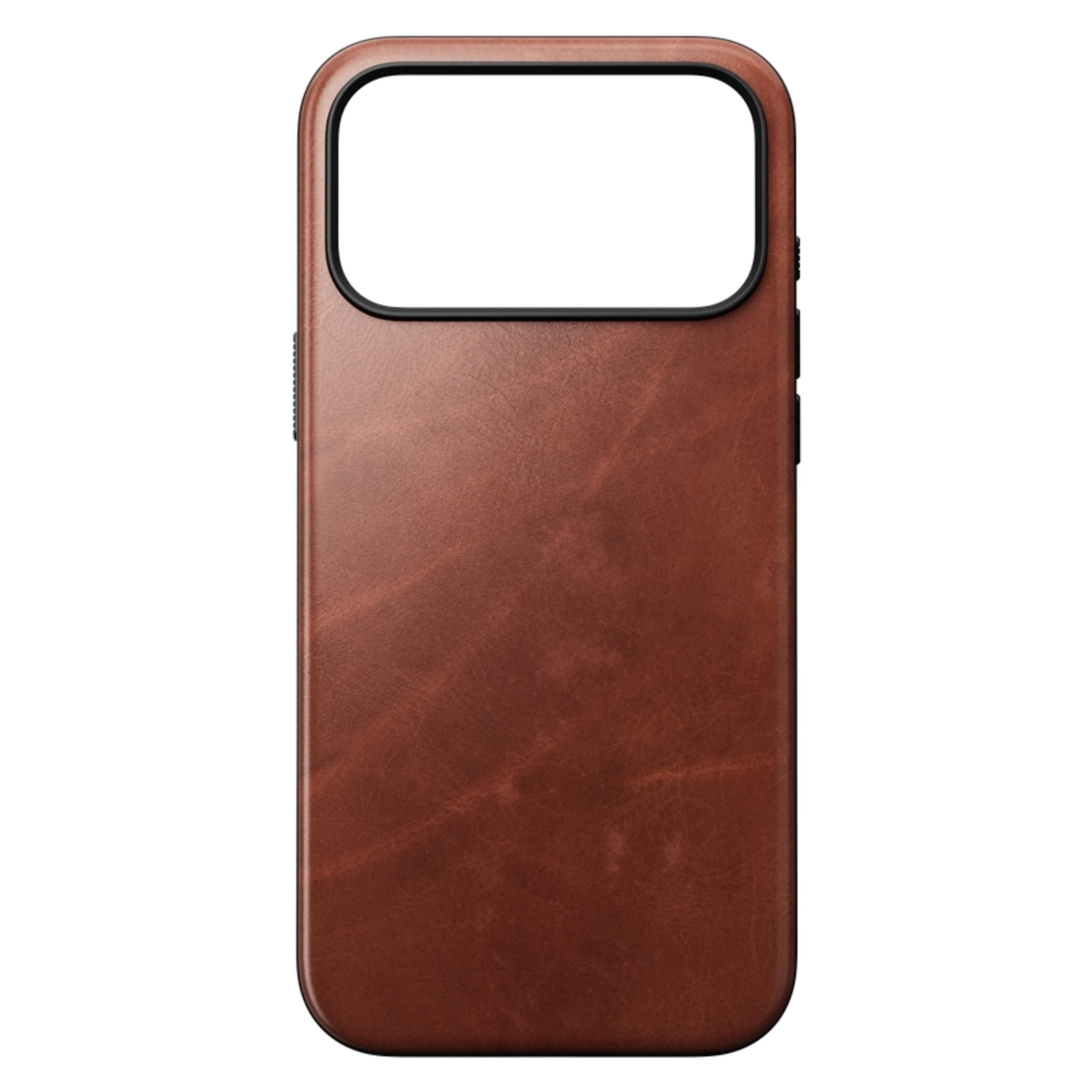 Ốp lưng Magnetic iPhone 18 Pro/ 17 Pro NOMAD Traditional Leather NM017910858 Màu Nâu Đỏ