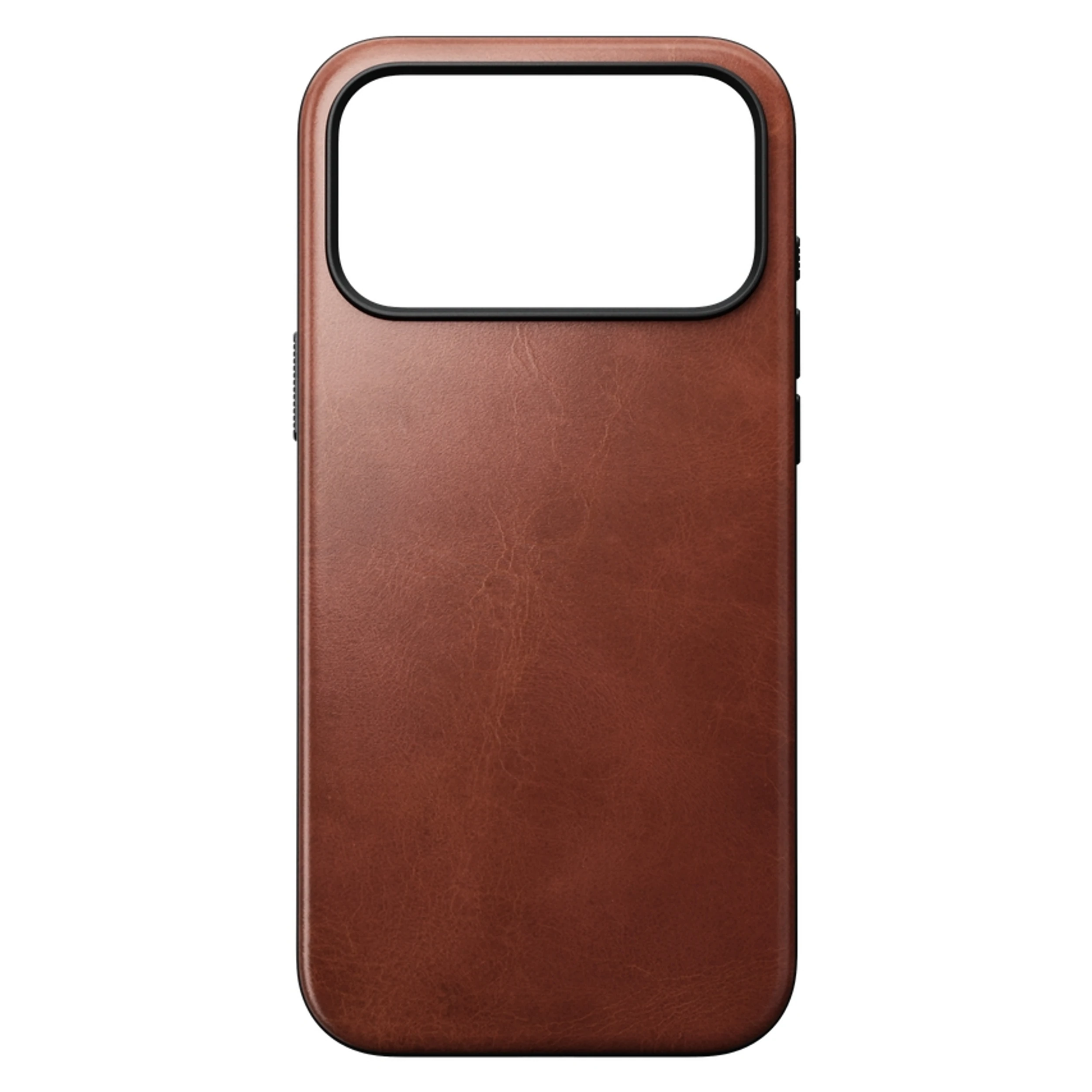 Ốp lưng Magnetic iPhone 18 Pro/ 17 Pro NOMAD Traditional Leather NM017910858 Màu Nâu Đỏ