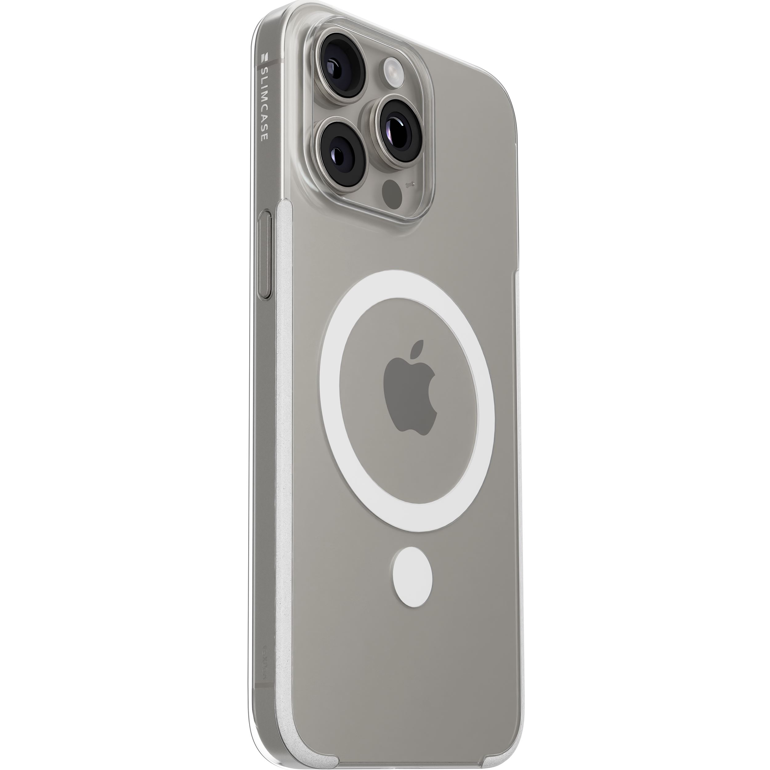 Ốp lưng Magnetic iPhone 15 Pro Max UNIQUE SLIMCASE Màu Trắng