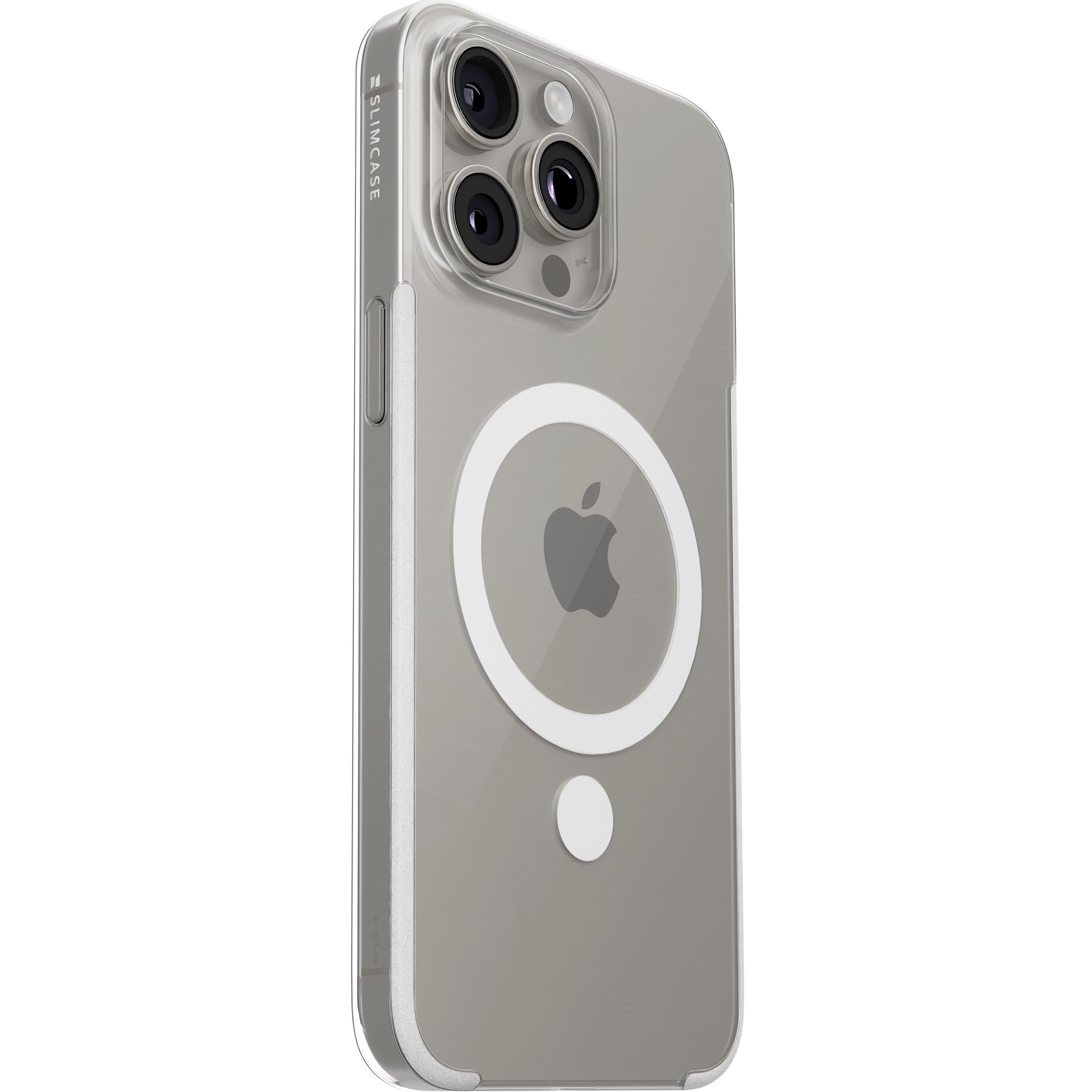 Ốp lưng Magnetic iPhone 15 Pro Max UNIQUE SLIMCASE Màu Trắng