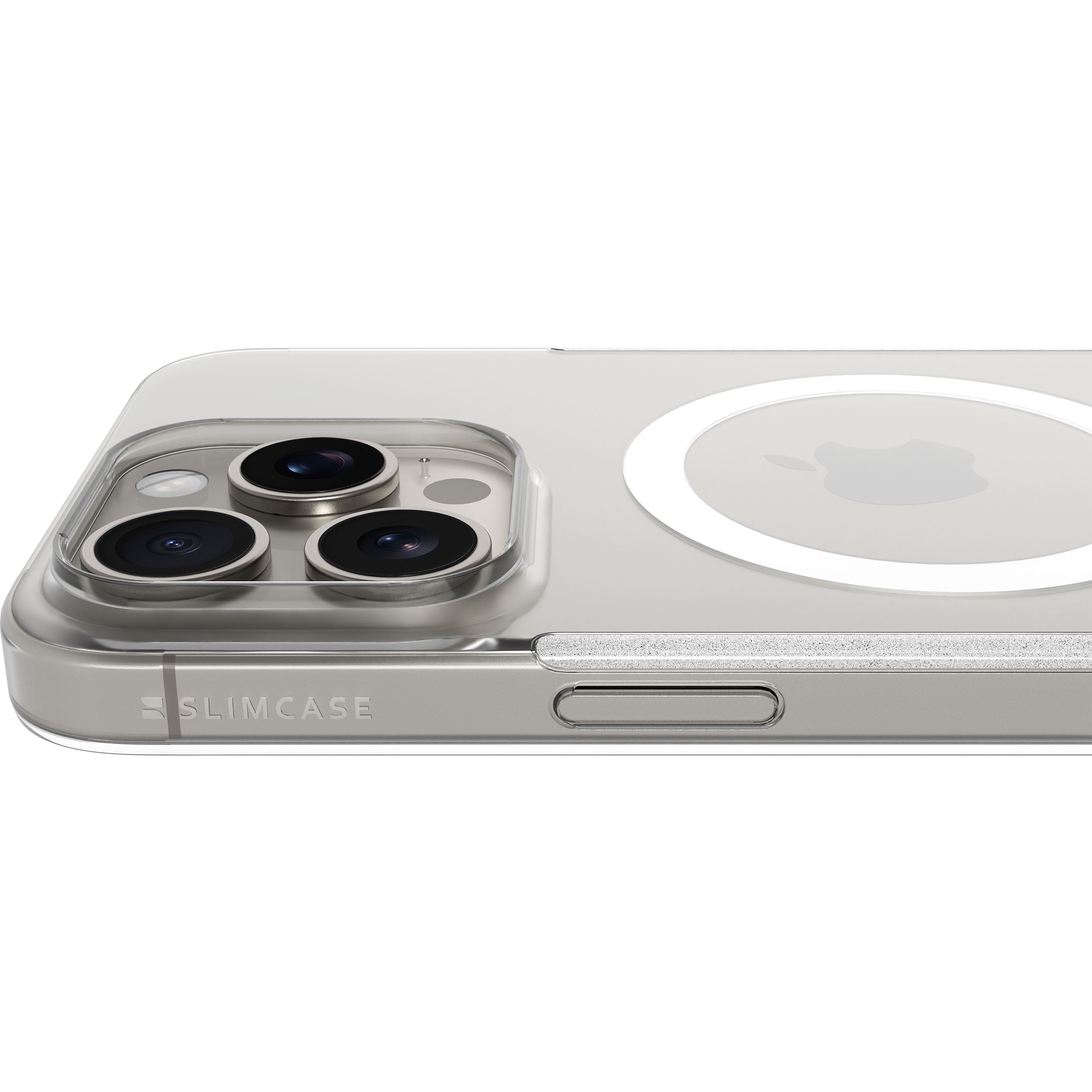 Ốp lưng Magnetic iPhone 15 Pro Max UNIQUE SLIMCASE Màu Trắng