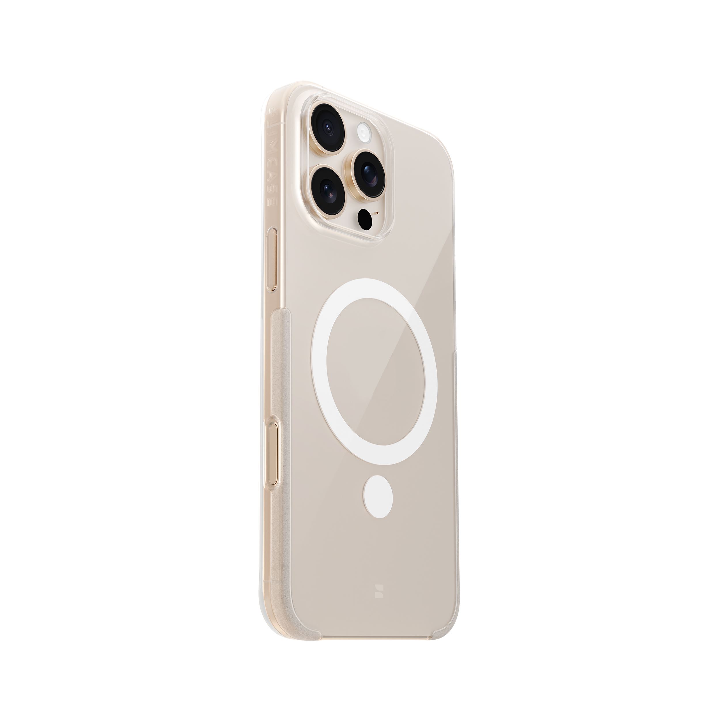 Ốp lưng Magnetic iPhone 16 Pro Max UNIQUE SLIMCASE Màu Trắng