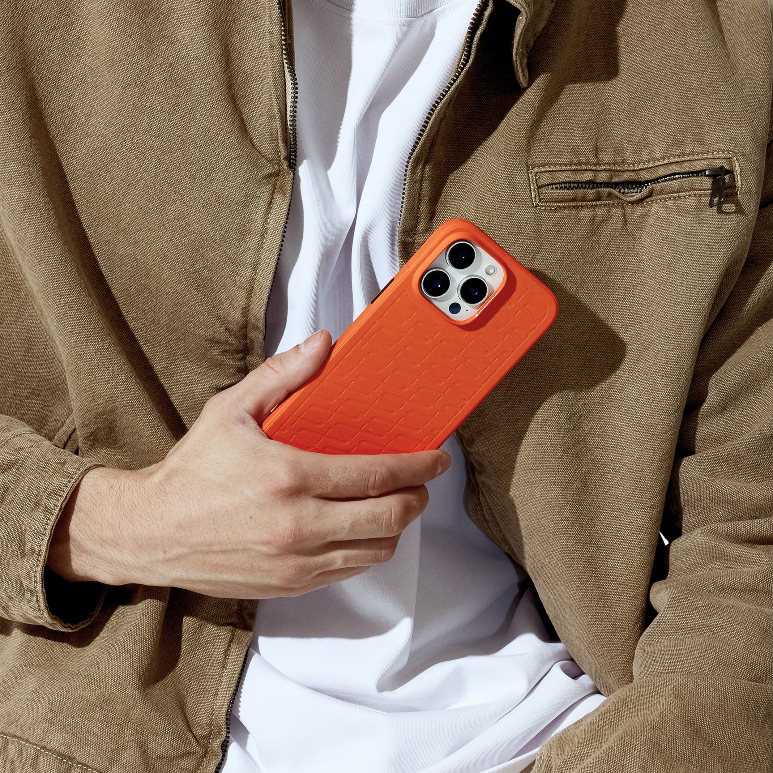 Ốp lưng Magnetic iPhone 16 Pro Max SPORT SLIMCASE Màu Cam