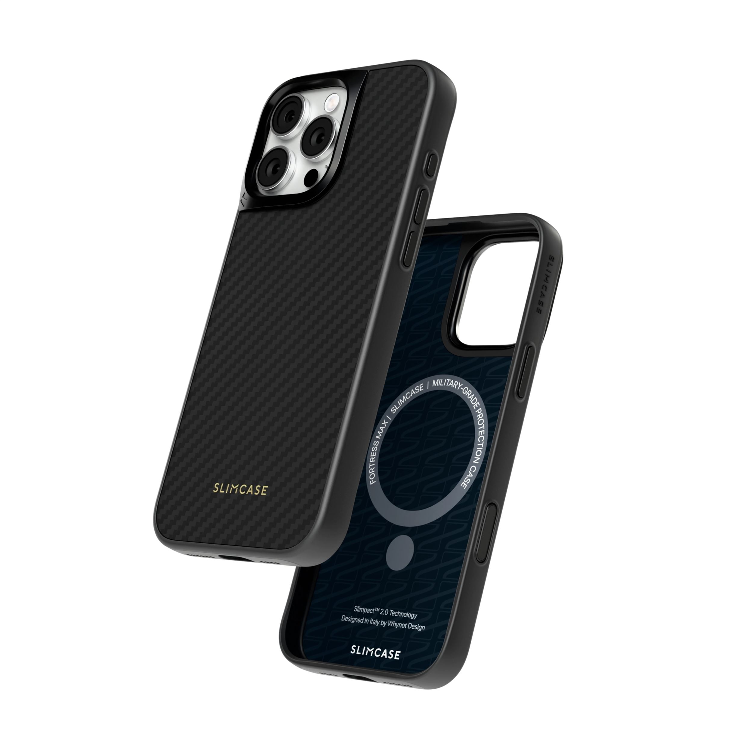 Ốp lưng Magnetic iPhone 16 Pro Max REX SLIMCASE Màu Đen