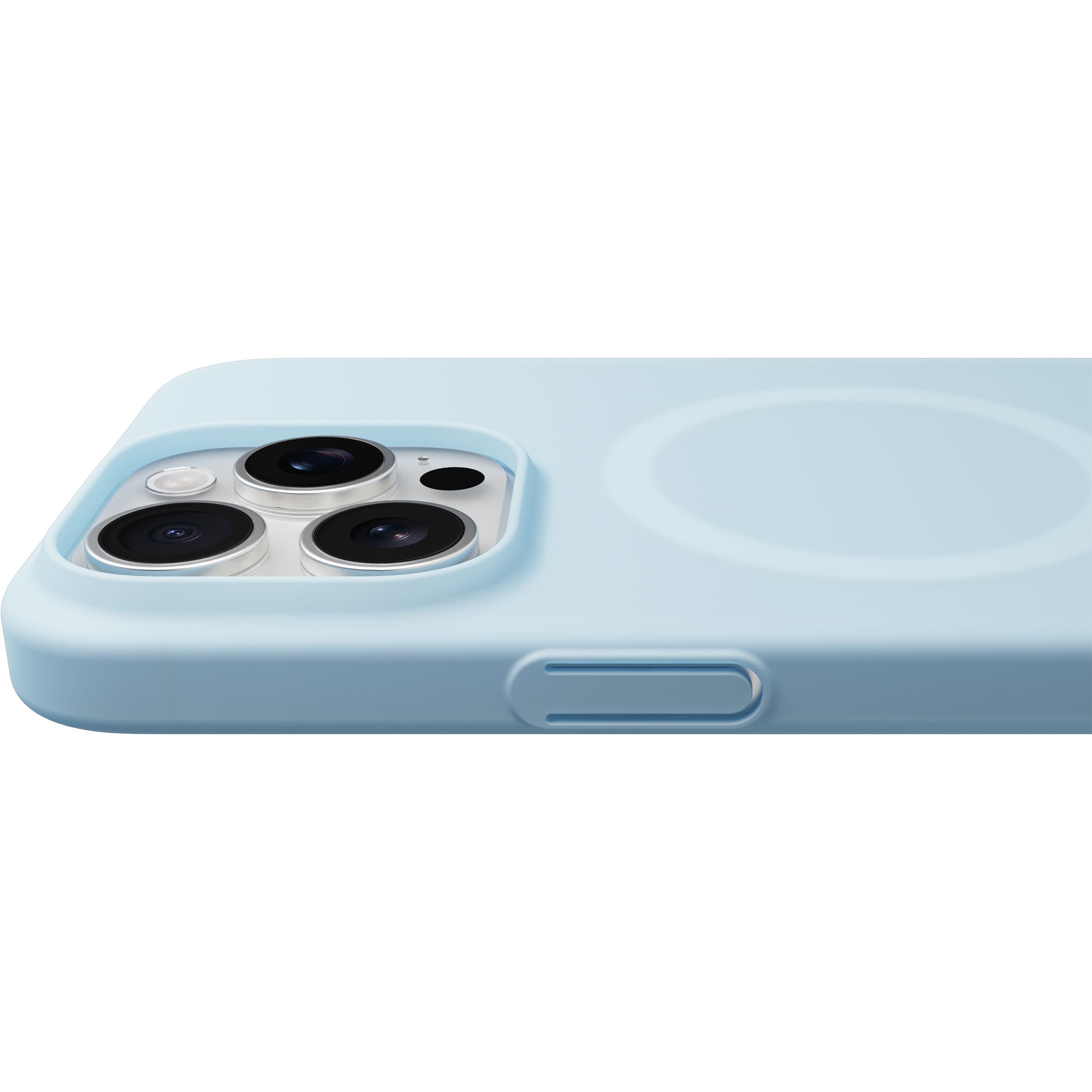 Ốp lưng Magnetic iPhone 15 Pro Max ECHO SLIMCASE Màu Xanh Da Trời