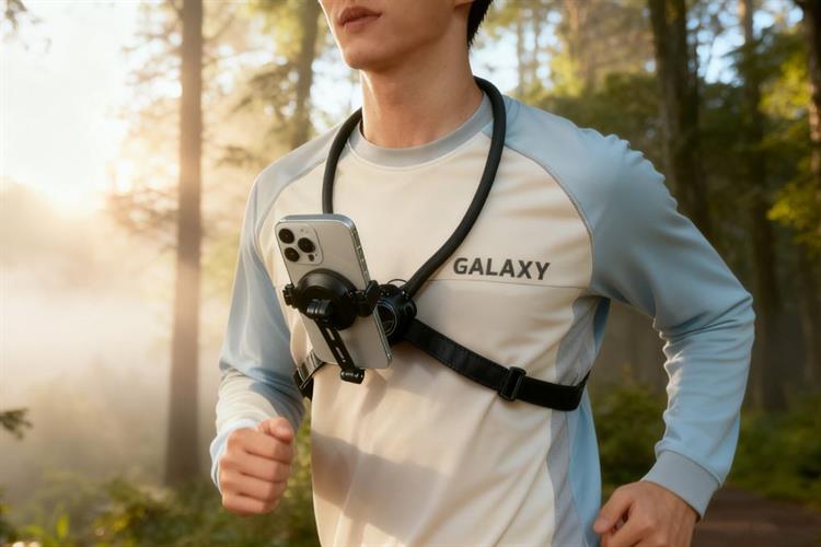 Giá đỡ điện thoại đeo cổ AVA+ JCS1132 Màu Đen