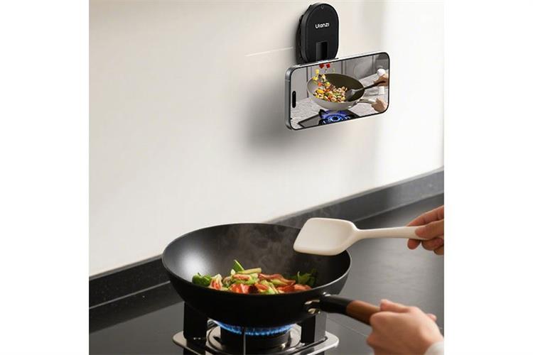 Giá Đỡ Điện Thoại Magnetic Kết Hợp Đế Hít Silicone Ulanzi MA39 Màu Đen