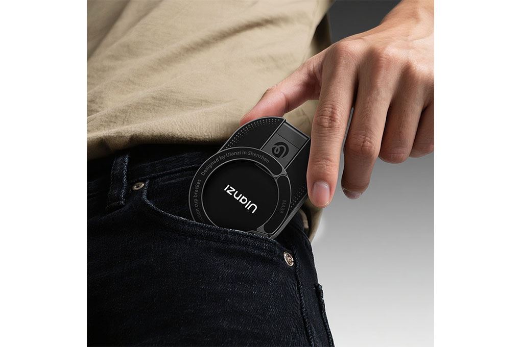 Giá Đỡ Điện Thoại Magnetic Kết Hợp Đế Hít Silicone Ulanzi MA39 Màu Đen
