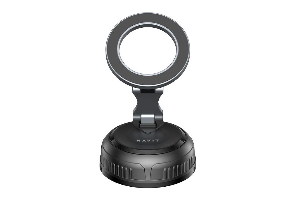 Giá Đỡ Điện Thoại Hút Chân Không Từ Tính Xe Hơi Havit ST7204 Màu Đen