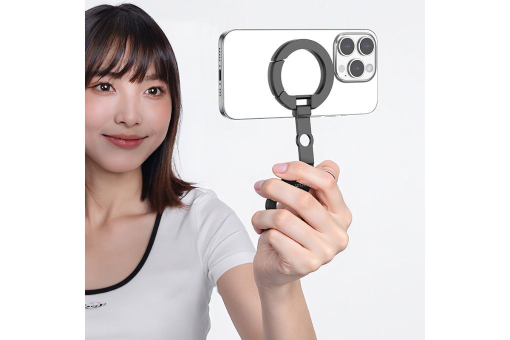 Giá Đỡ Điện Thoại Magnetic Gấp Gọn Ulanzi MA02 Màu Đen