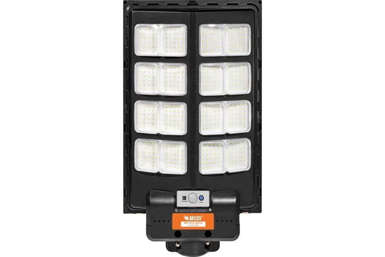 Đèn đường liền thể năng lượng mặt trời Modi MD-SLT27-400-W Màu Đen