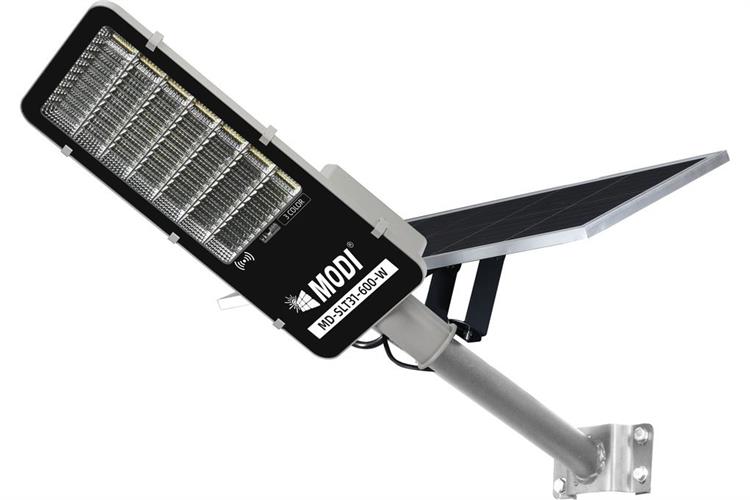 Đèn đường năng lượng mặt trời Modi MD-SLT31-600-W Màu Đen