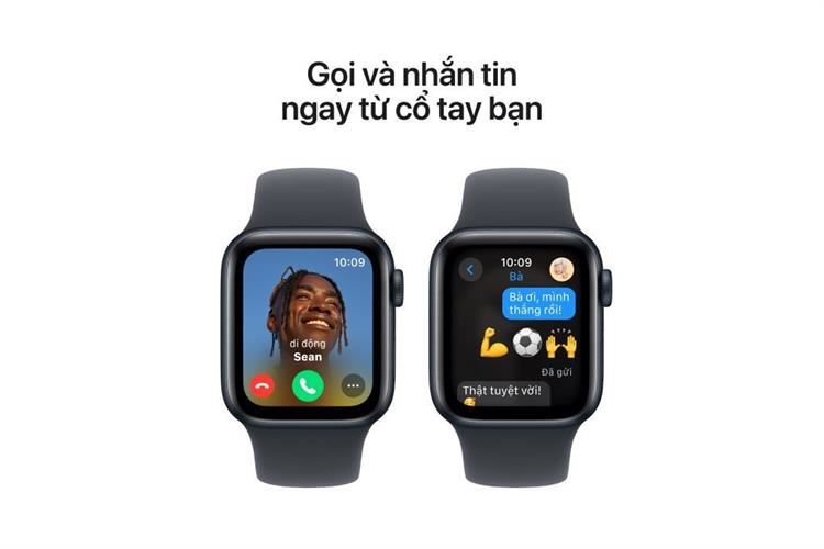 Apple Watch SE 2 GPS 40mm viền nhôm dây thể thao Màu Xanh đen