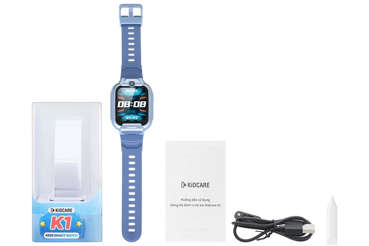 Đồng hồ định vị trẻ em Kidcare K1 Màu Xanh Dương