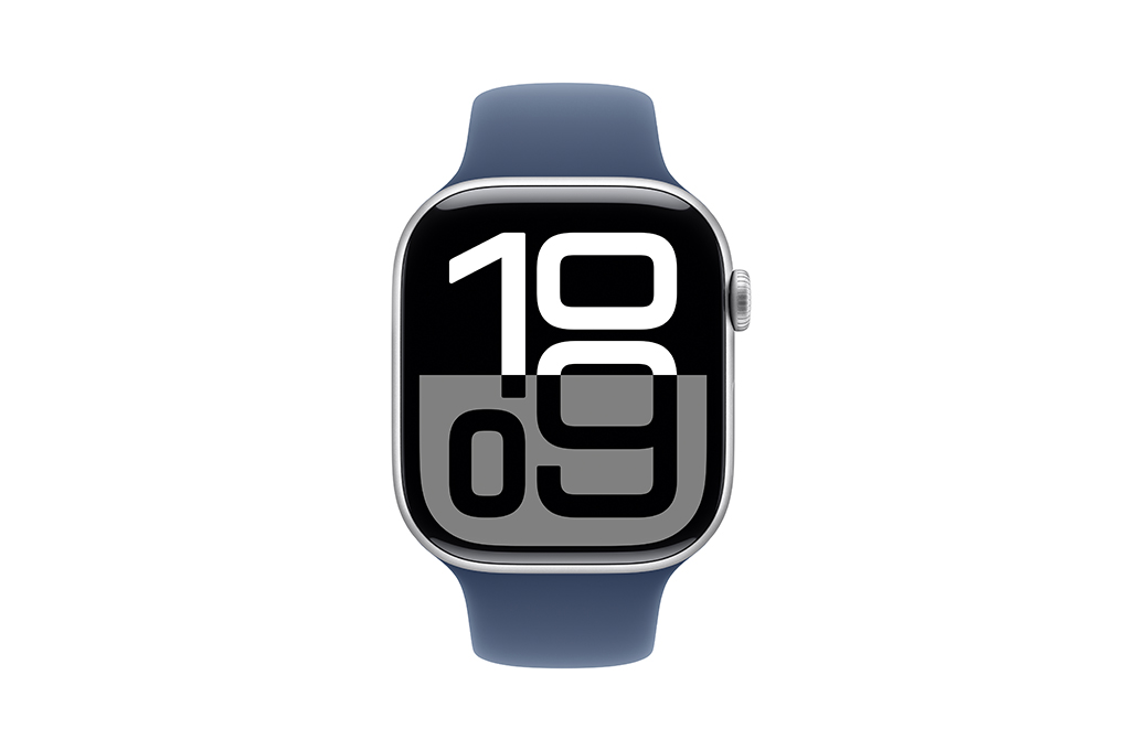 Apple Watch Series 10 46mm viền nhôm dây thể thao Màu Bạc
