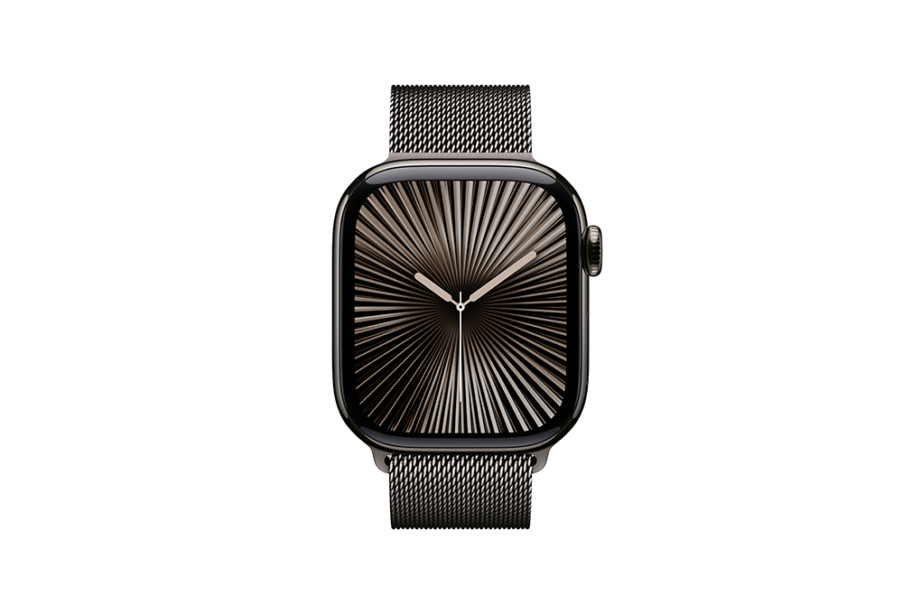 Apple Watch Series 10 GPS + Cellular 46mm viền Titanium dây Milan Màu Titan xám