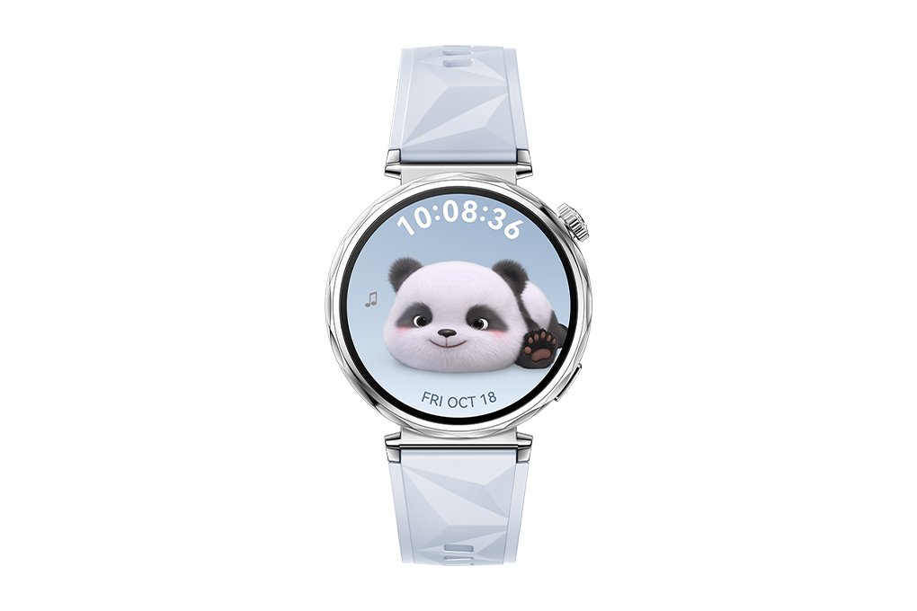 Huawei Watch GT 5 41mm viền thép dây cao su Màu Xanh Dương