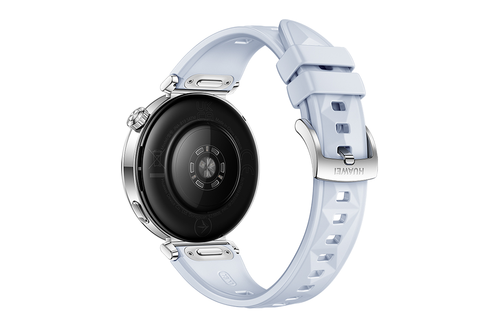 Huawei Watch GT 5 41mm viền thép dây cao su Màu Xanh Dương