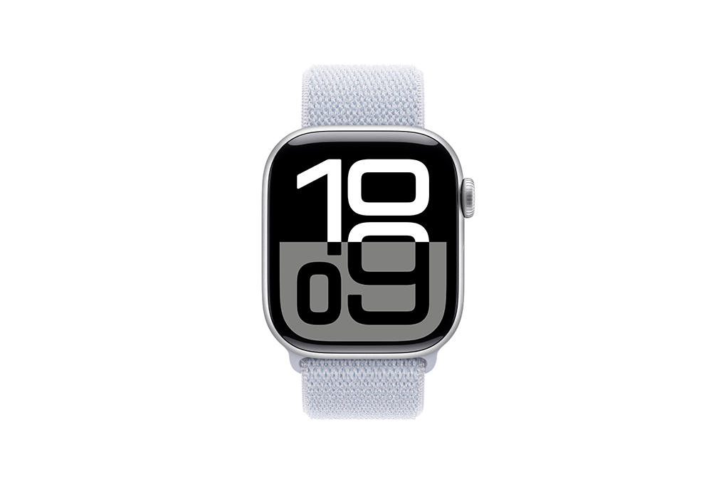 Apple Watch Series 10 GPS 42mm viền nhôm dây vải Màu Bạc