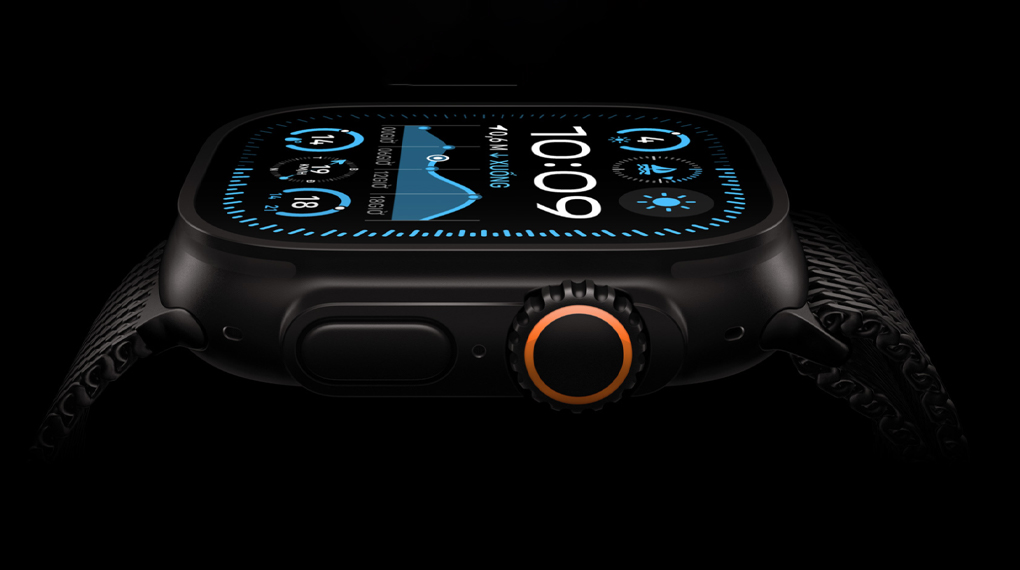 Giao diện của đồng hồ thông minh Apple Watch Ultra 2 GPS Giao diện của đồng hồ thông minh Apple Watch Ultra 2 GPS