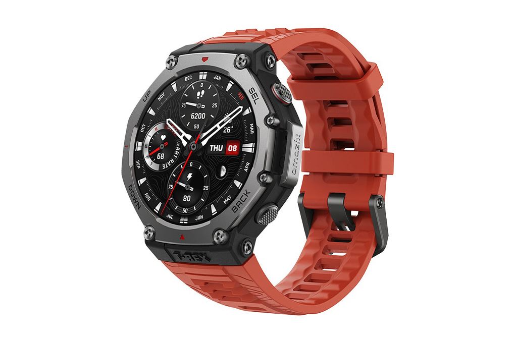 Amazfit T-Rex 3 47.1mm dây silicone Màu Cam