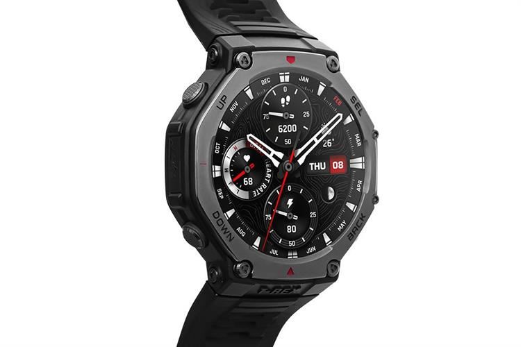 Amazfit T-Rex 3 47.1mm dây silicone Màu Đen