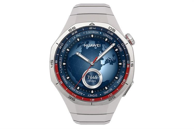 Huawei Watch GT 5 Pro 46mm viền Titanium dây Titanium Màu Bạc