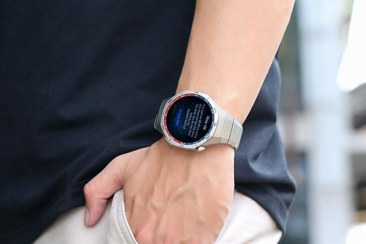 Huawei Watch GT 5 Pro 46mm viền Titanium dây Titanium Màu Bạc