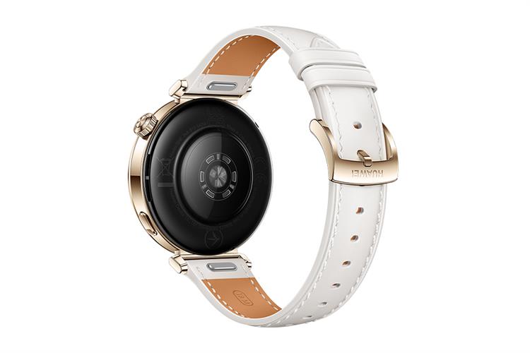 Huawei Watch GT 5 41mm viền thép dây da Màu Trắng