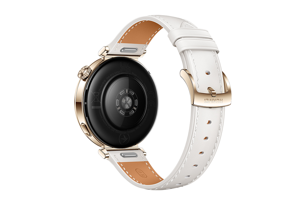 Huawei Watch GT 5 41mm viền thép dây da Màu Trắng
