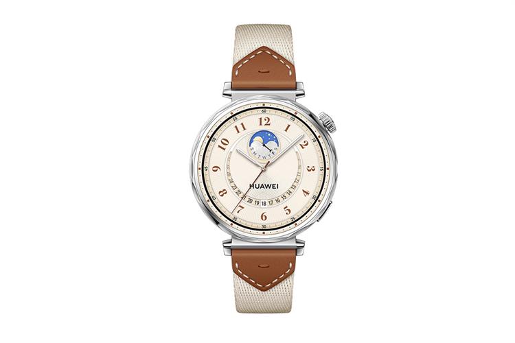 Huawei Watch GT 5 41mm viền thép dây Woven Màu Nâu