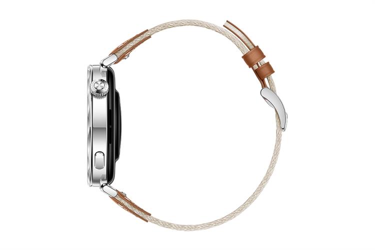 Huawei Watch GT 5 41mm viền thép dây Woven Màu Nâu