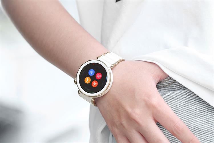 Huawei Watch GT 5 Pro 42mm viền gốm dây gốm Màu Trắng