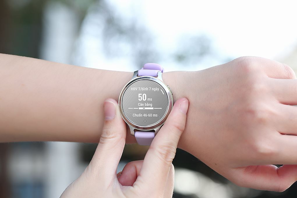 Garmin Lily 2 Active 38mm dây silicone Màu Tím