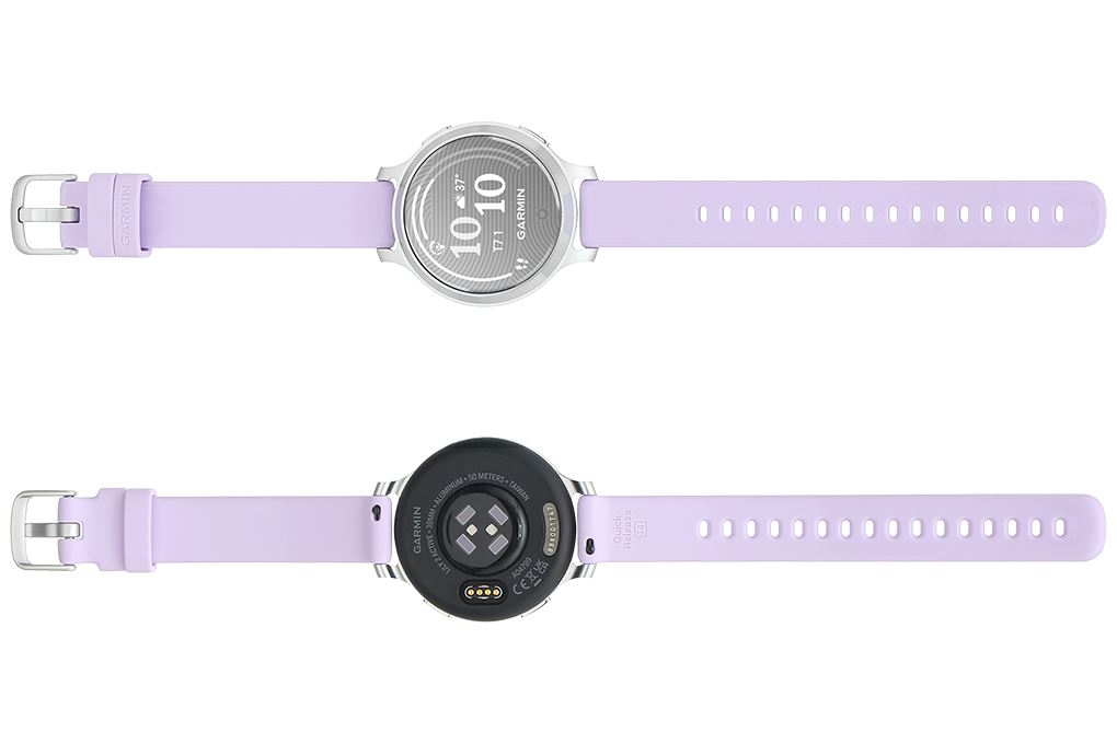 Garmin Lily 2 Active 38mm dây silicone Màu Tím