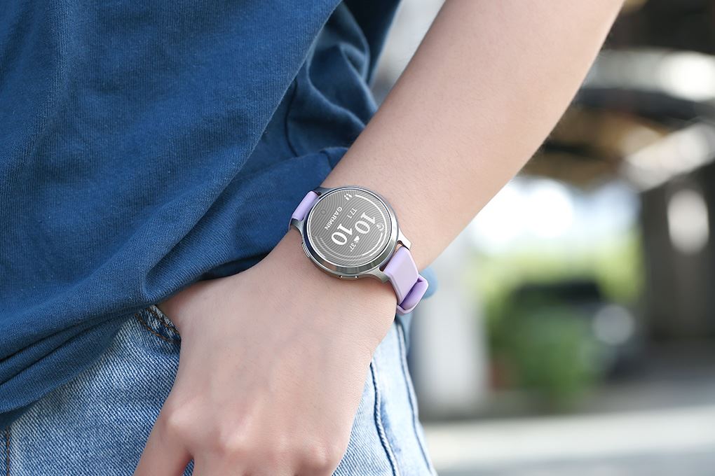 Garmin Lily 2 Active 38mm dây silicone Màu Tím
