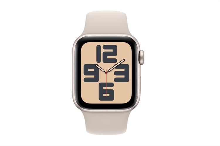 Apple Watch SE 2 GPS 40mm viền nhôm dây thể thao Màu Trắng Starlight