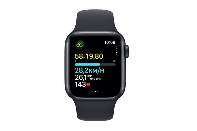 Apple Watch SE 2 GPS + Cellular 40mm viền nhôm Màu Xanh đen