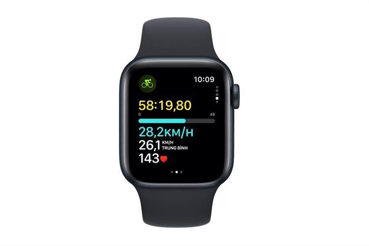 Apple Watch SE 2 GPS + Cellular 40mm viền nhôm Màu Xanh đen
