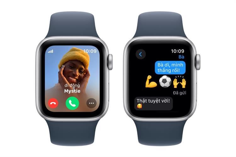 Apple Watch SE 2 GPS + Cellular 40mm viền nhôm Màu Bạc