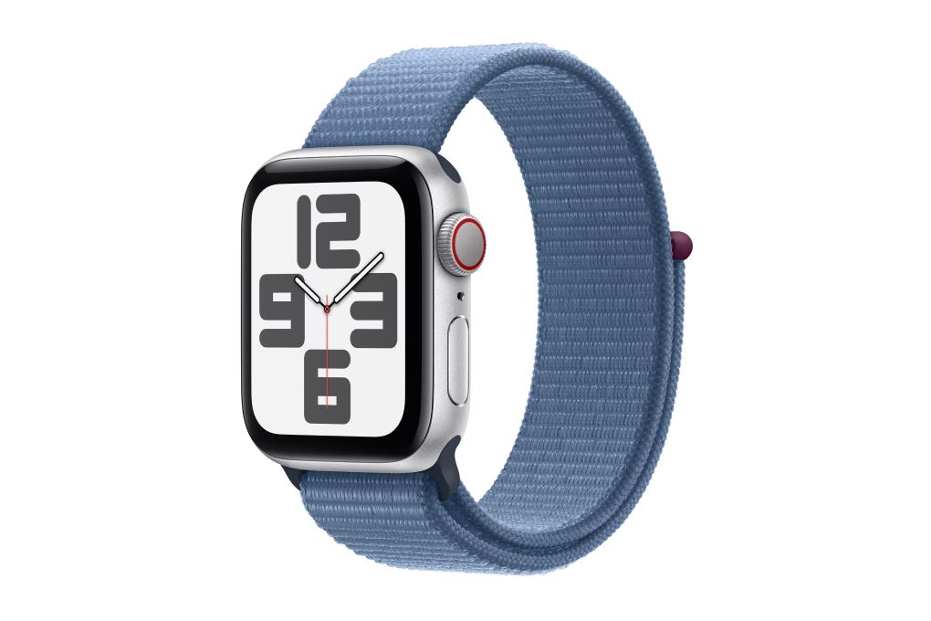 Apple Watch SE 2 GPS + Cellular 40mm viền nhôm dây vải Màu Bạc